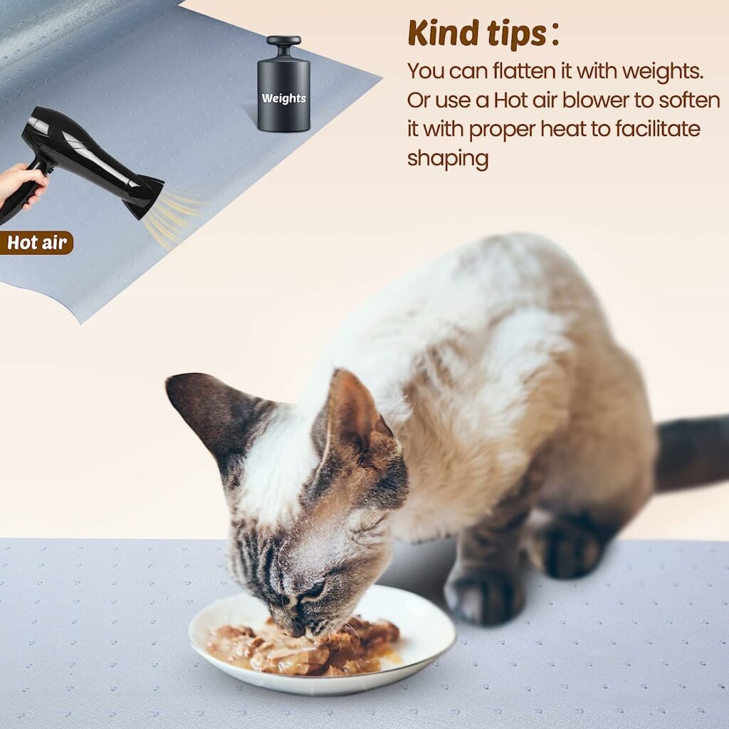 Woanger 19.7ft Cat Carpet Protector for Pets Doorway Heavy Duty Plastic Pets Scratch Stopper Non Slip Easy to Cut Clear Floor Runner Prevent Carpets Rugs from Scratching Tearing Wearing at Doorway Woanger 19.7ft Cat Carpet Protector for Pets Doorway Heavy Duty Plastic Pets Scratch Stopper Non Slip Easy to Cut Clear Floor Runner Prevent Carpets Rugs from Scratching Tearing Wearing at Doorway